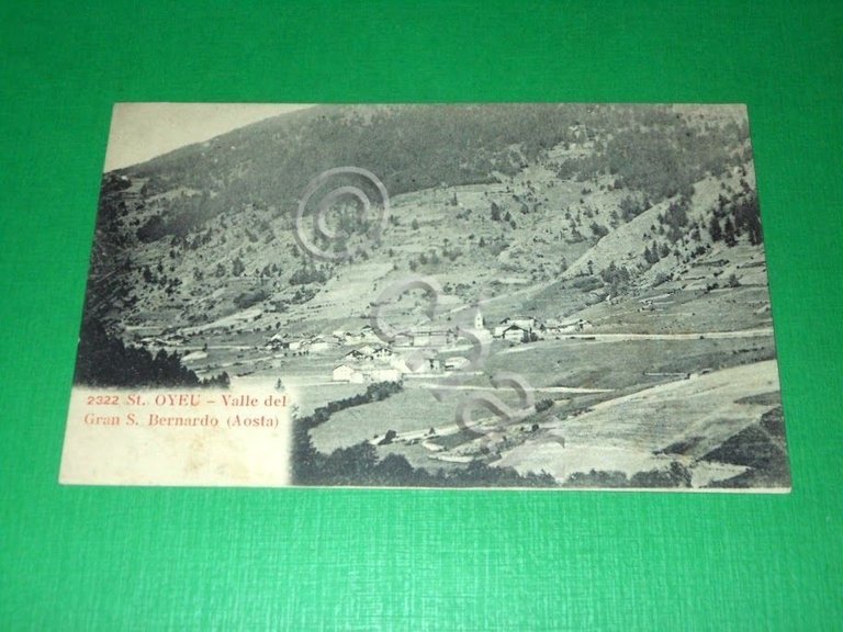 Cartolina St. Oyeu - Valle del Gran S. Bernardo ( …