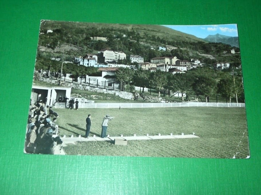 Cartolina St. Vincent - Kursaal - Stand tiro a volo …