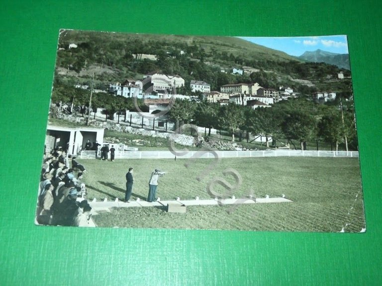 Cartolina St. Vincent - Kursaal - Stand tiro a volo …