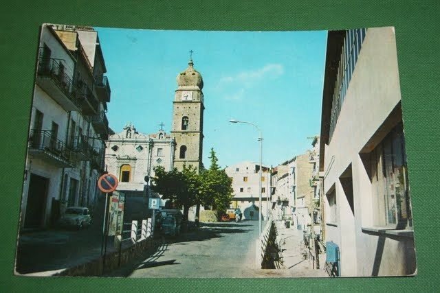 Cartolina Stigliano ( Matera ) - Via Zanardelli 1964 ca.