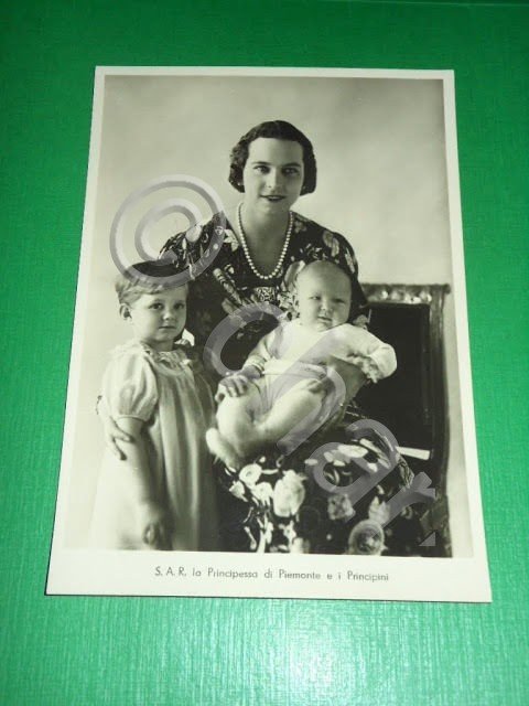 Cartolina Storia - S.A.R. la Principessa di Piemonte e i … | Immagine Gallery 2