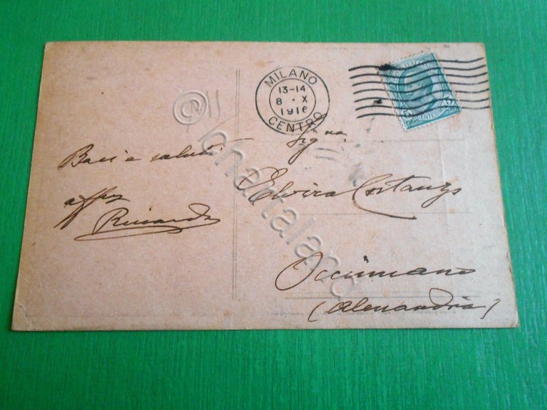 Cartolina Storia Politica - L' Onorevole Paolo Boselli - Milano …