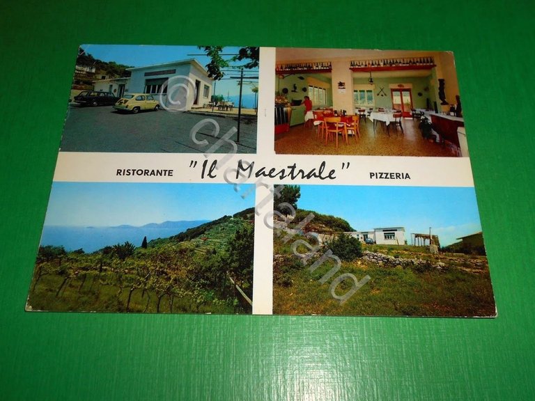 Cartolina Strada panoramica La Serra - Montemarcello - Ristorante "Il …