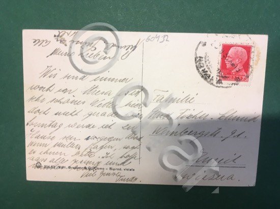 Cartolina Stresa Borromeo - Regina Palace Hotel - 1919