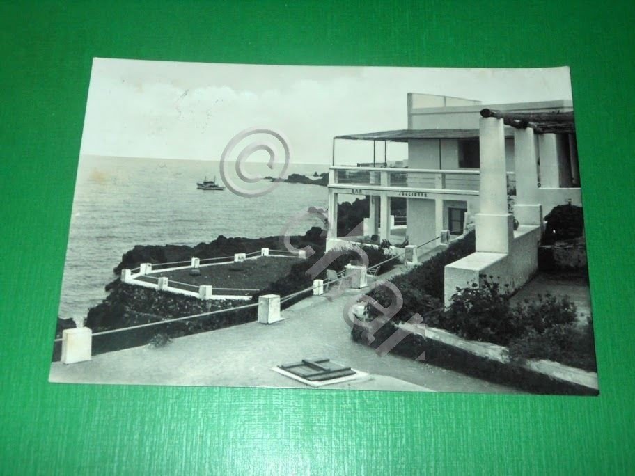 Cartolina Stromboli - Un aspetto dell' Albergo Villaggio Stromboli 1960.