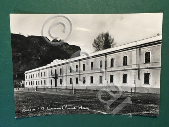 Cartolina Susa - Carnia Clemente Henzy - 1957