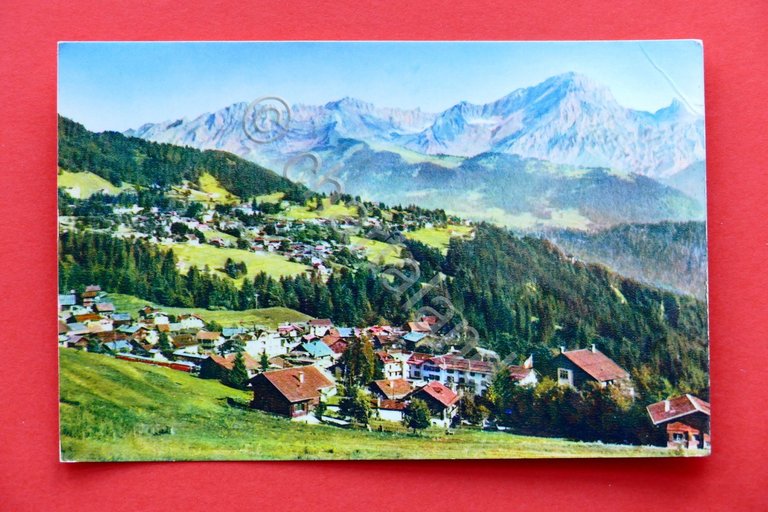 Cartolina Svizzera - Chesieres, Villars et Les Muverans - 1962