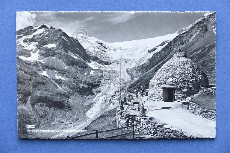Cartolina Svizzera - Sassal Masone und Palugletscher - 1940 ca.