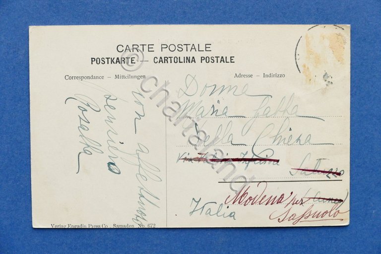 Cartolina Svizzera - St. Moritz - Bahnhofquartier und Bad - …