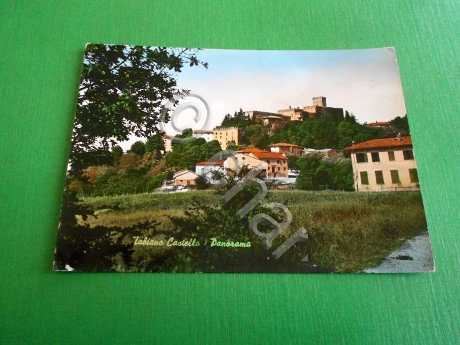 Cartolina Tabiano Castello - Panorama 1960 ca.