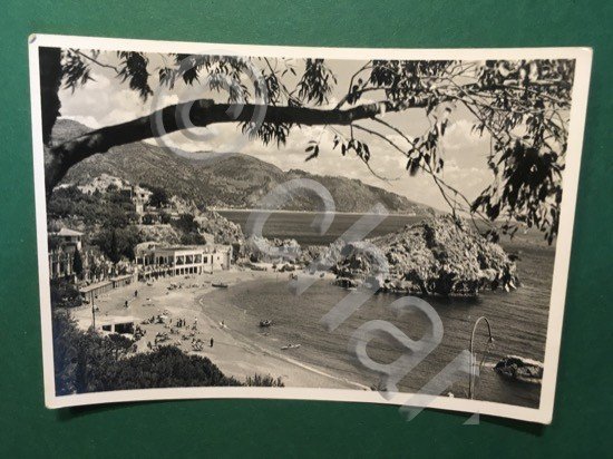 Cartolina Taormina - Spiaggia Di Mazzarò - 1953
