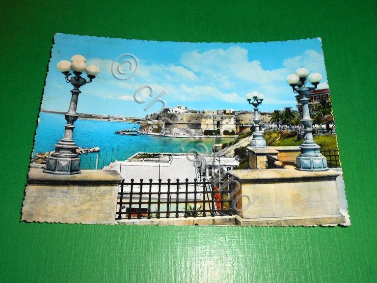 Cartolina Taranto - Castello Aragonese 1962.