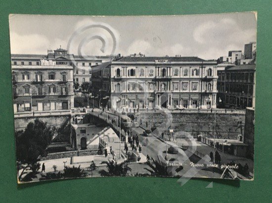 Cartolina Taranto - Nuovo Ponte Girevole - 1960