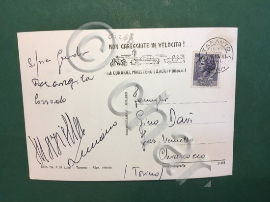 Cartolina Taranto - Panorama - 1960