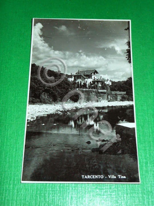 Cartolina Tarcento - Villa Tina 1948.