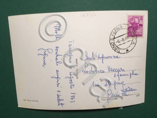 Cartolina Tarsogno m.850 - Albergo Miramonti - 1963