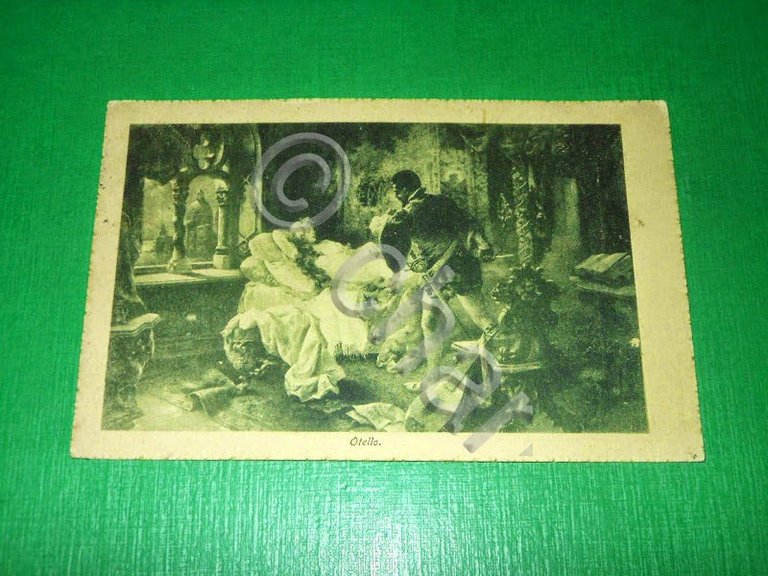 Cartolina Teatro William Shakespeare - Otello 1919