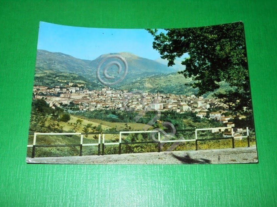 Cartolina Teramo - Panorama 1964.