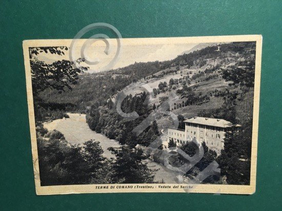 Cartolina Terme Di Comano - Trentino - Veduta Del Sarche …
