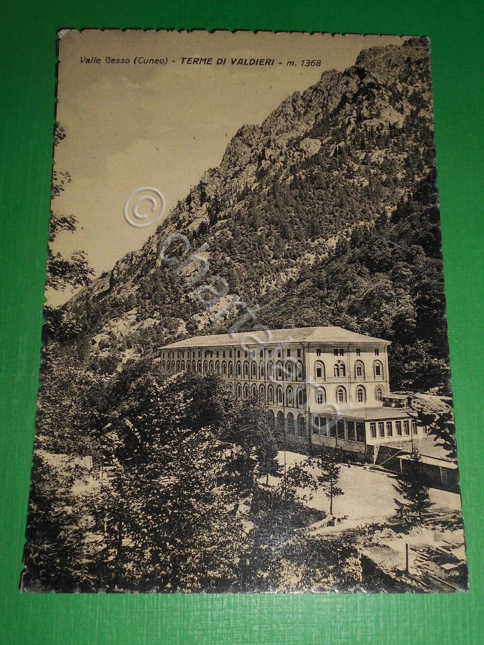 Cartolina Terme di Valdieri - Valle Gesso ( Cuneo ) …