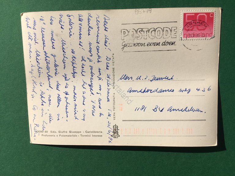 Cartolina Termini Imerese - Piazza Duomo E Municipio - 1986