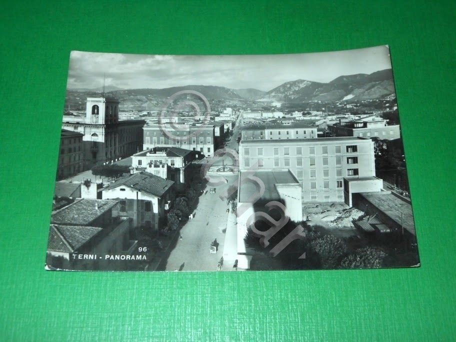 Cartolina Terni - Panorama 1953.