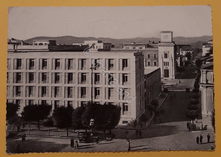 Cartolina Terni - Viale Cesare Battisti - 1954