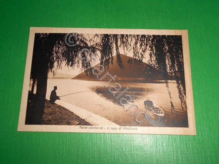 Cartolina Terni ( dintorni ) - Il Lago di Piediluco …