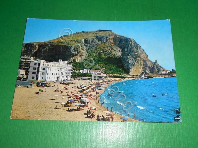 Cartolina Terracina - Monte Giove 1968.