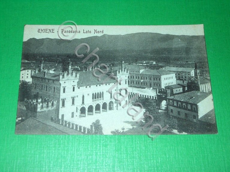 Cartolina Thiene - Panorama Lato Nord 1920 ca