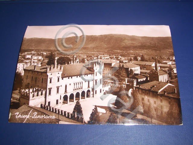 Cartolina Thiene ( Vicenza ) - Panorama 1951 ca.