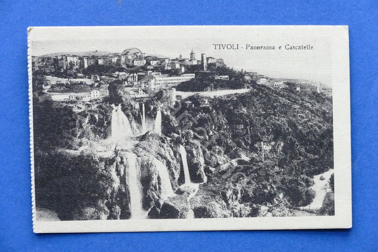 Cartolina Tivoli - Panorama e Cascatelle - 1910 ca. | Immagine Gallery 2
