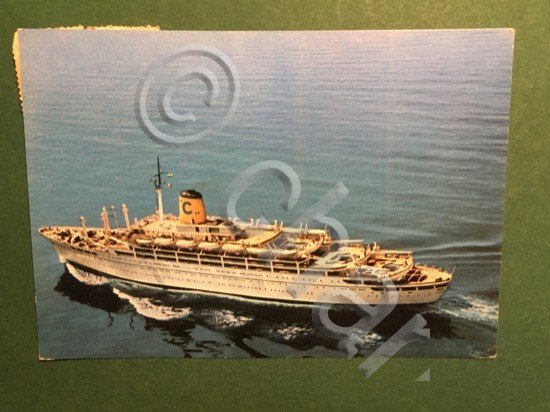 Cartolina TN Federico Costa - 20000 Tonn. - 1970