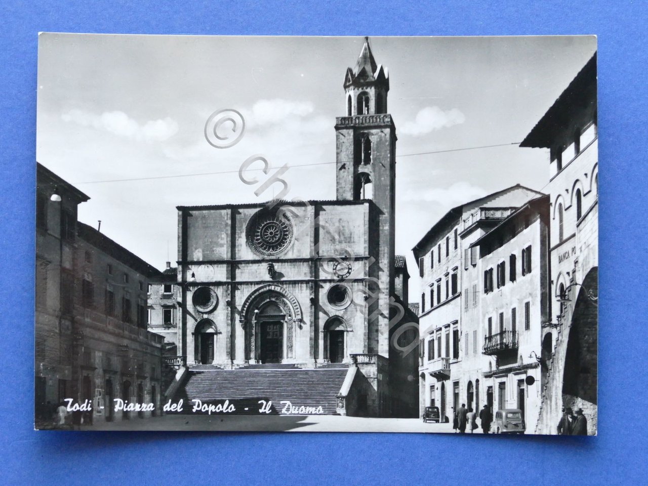 Cartolina Todi - Piazza del Popolo - Il Duomo - …