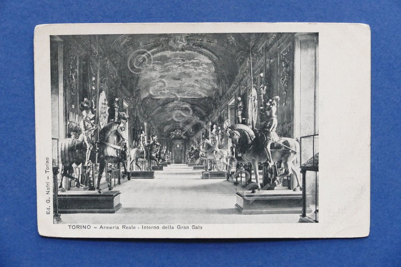 Cartolina Torino - Armeria Reale - Interno della Gran Sala … | Immagine principale