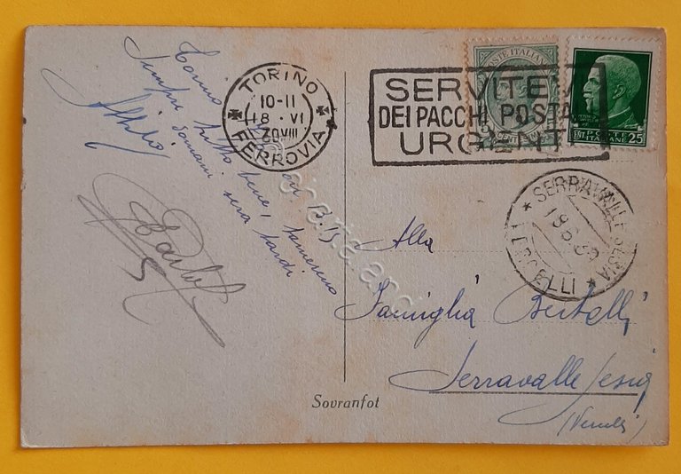 Cartolina Torino - Corso Vittorio Emanuele II e Stazione Porta … | Immagine Gallery 4