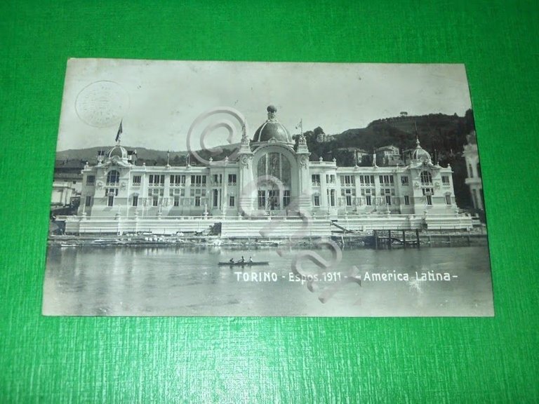 Cartolina Torino - Esposizione 1911 - America Latina .