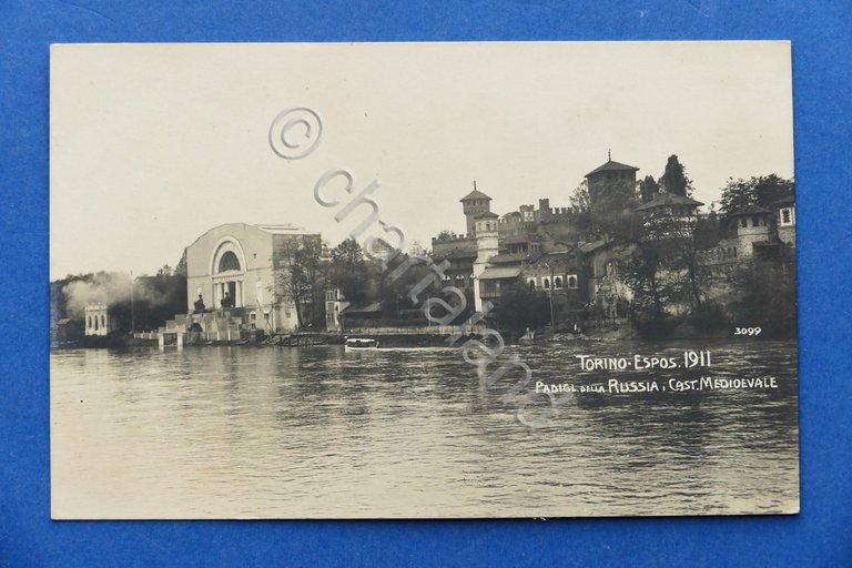 Cartolina Torino - Esposizione 1911 - Padiglione della Russia Catello …