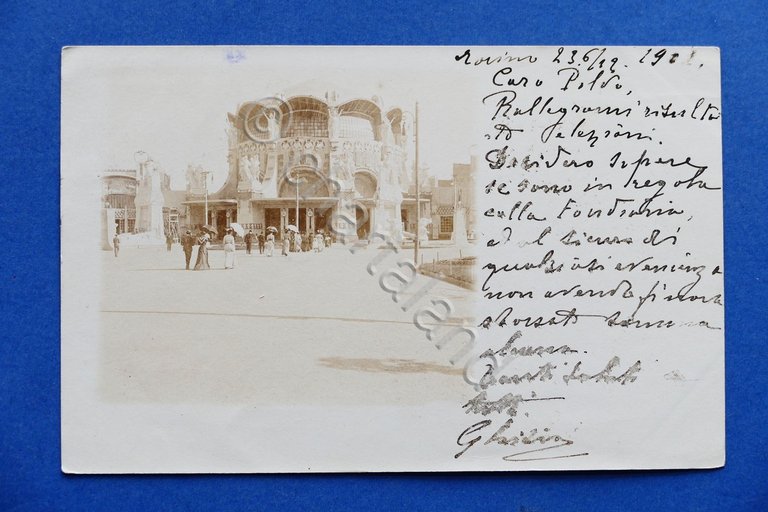 Cartolina Torino - Esposizione Arte Decorativa Moderna 1902