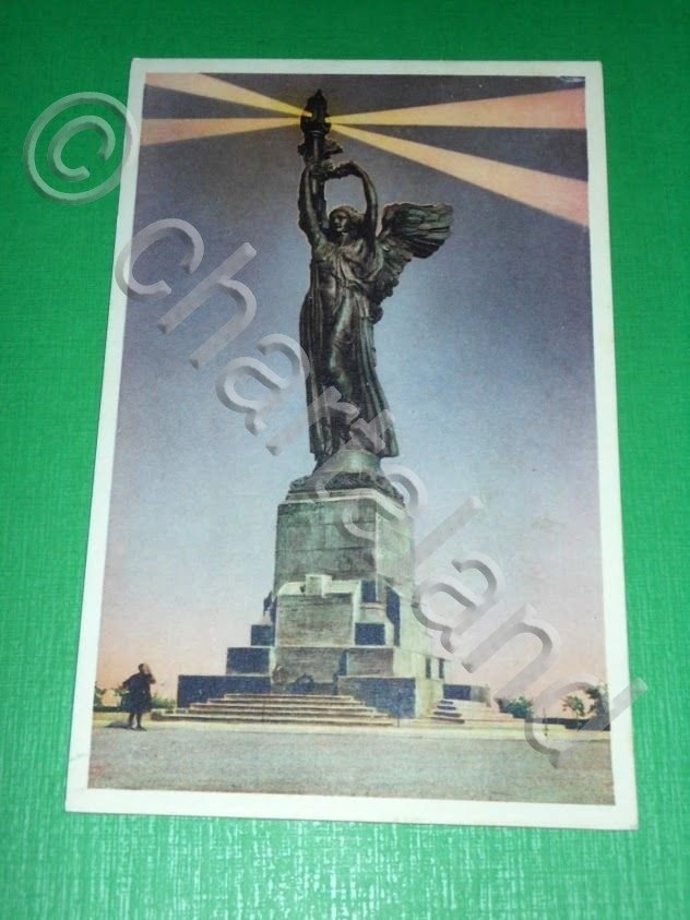 Cartolina Torino - Faro Monumentale della Vittoria 1931.