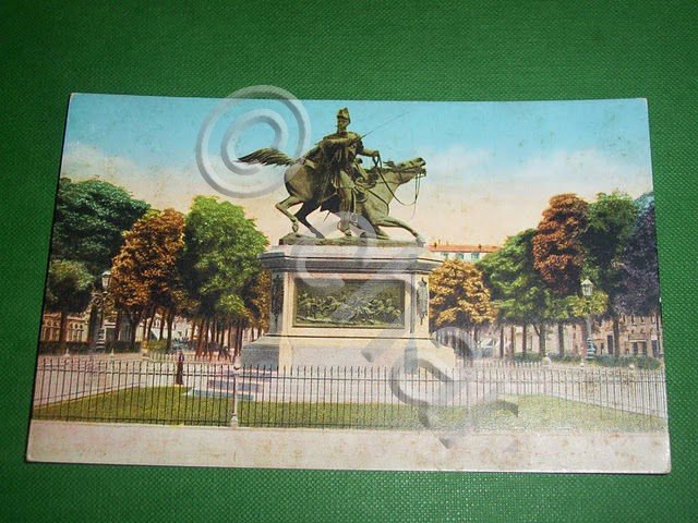 Cartolina Torino - Monumento al Principe Ferdinando Duca di Genova …