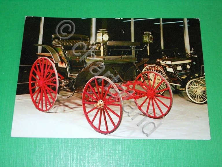 Cartolina Torino - Museo dell' Automobile - Benz Victoria 1893.