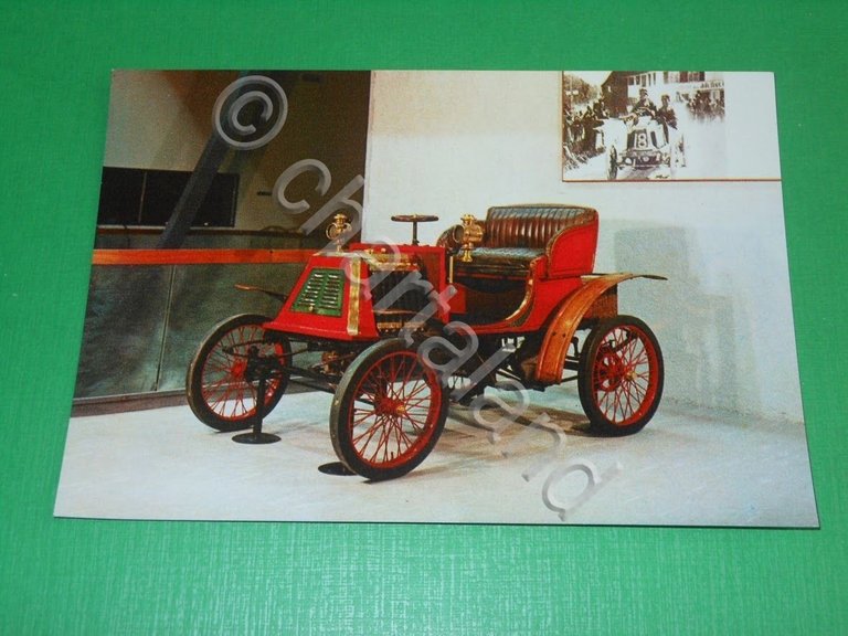 Cartolina Torino - Museo dell' Automobile - Renault 1899.