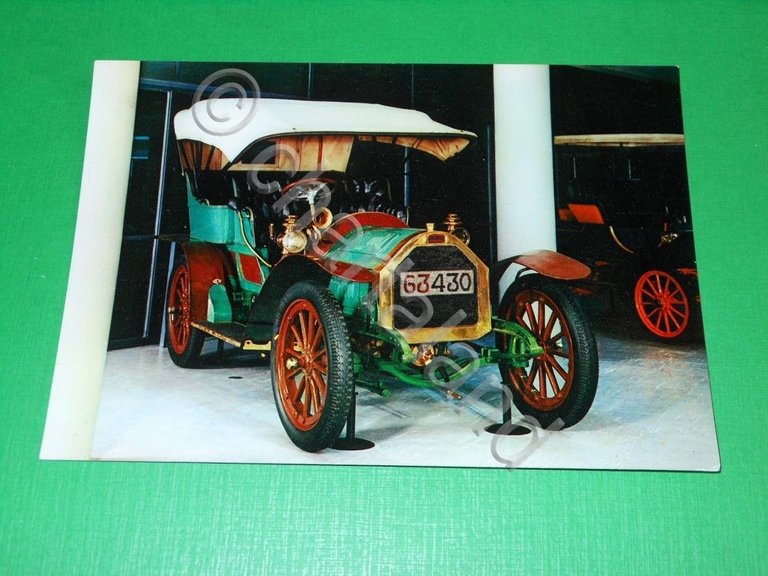 Cartolina Torino - Museo dell' Automobile - Vinot & Deguingand