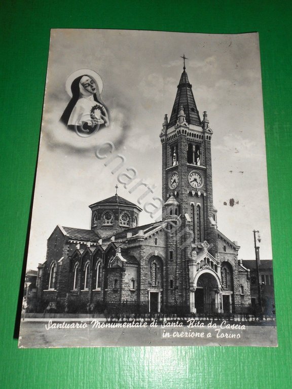 Cartolina Torino - Santuario Di Santa Rita da Cascia ( …