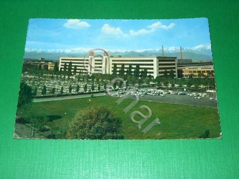 Cartolina Torino - Stabilimento FIAT Mirafiori 1966