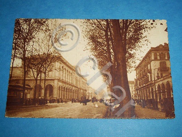 Cartolina Torino - Stazione Porta Nuova -- 1928