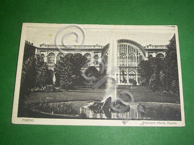 Cartolina Torino - Stazione Porta Nuova 1935 ca