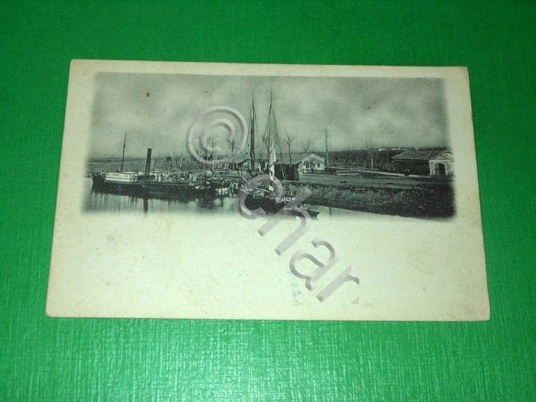 Cartolina Torino (provincia) - Particolare di lago 1900 ca