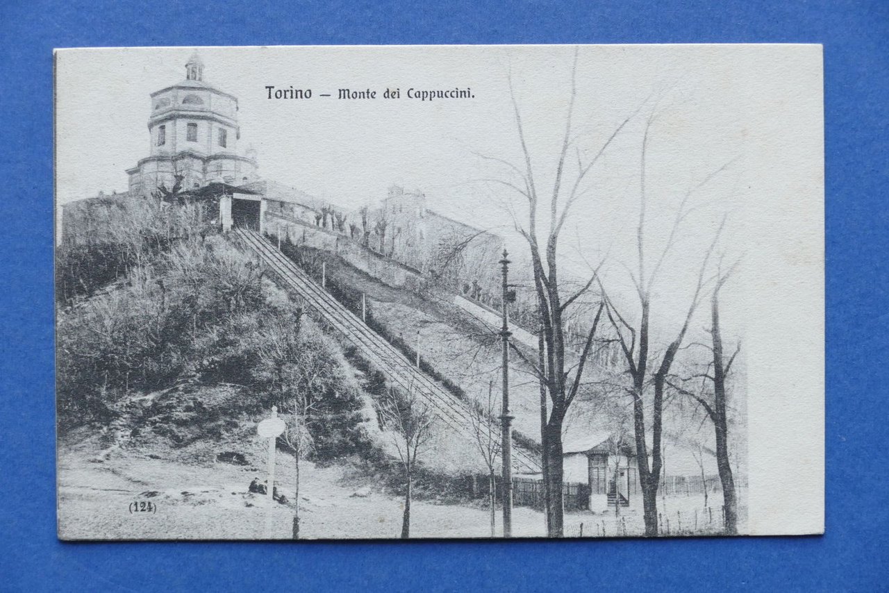 Cartolina Torni - Monte dei Cappuccini - 1909.